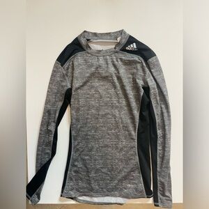 Adidas tech fit compression long sleeve contouring top